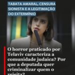 Tabata Amaral, censura sionista e a legitimação do extermínio
